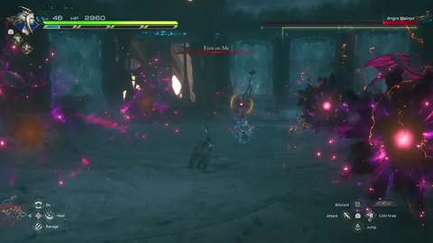 Animation of Angra Mainyu’s Laser Beam attack