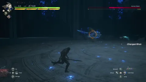 Animation of Aurum Giant’s Triple Attack