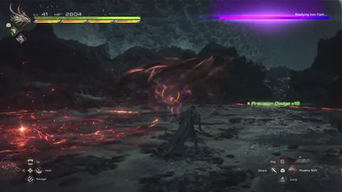 Animation of Barnabas’ Double Magic Blade Slash