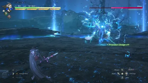 Animation of Ultima’s Meteor attack