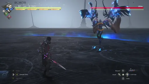 Animation of Ultima’s Physical Attack