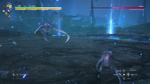 Animation of Ultima’s Smite attack