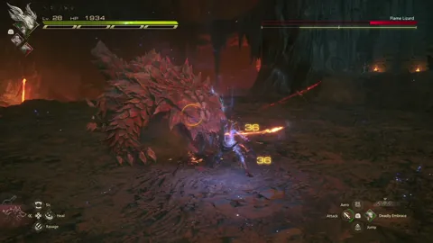 Animation of Flame Lizard’s Overdrive