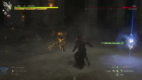 Animation of Hugo’s Earth Fists updated attack