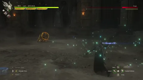 Animation of Hugo’s Force of the Land attack