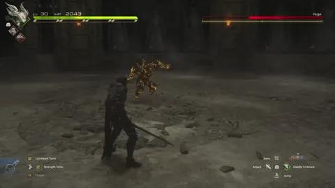 Animation of Hugo’s Geocrush attack