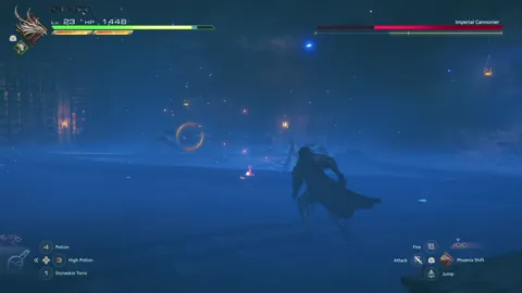 Animation of Imperial Cannonier’s Black Powder attack