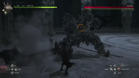 Animation of Iron Giant’s Glowing Stomp