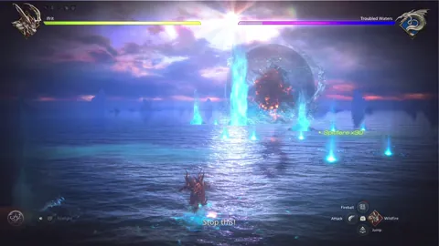 Animation of Leviathan’s updated Water Blasts attack