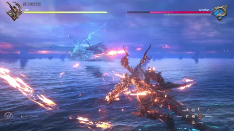 Animation of Leviathan’s updated Water Orbs attack