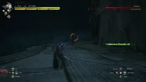 Animation of Odin’s Gungnir updated attack