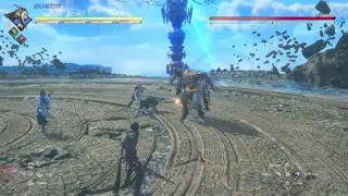 Animation of Timekeeper’s Physical Weapon-Based attacks