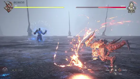 Animation of Typhon’s Laser Beam attack