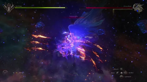 Animation of Ultima Risen’s Antistrophe attack