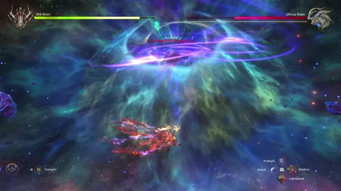 Animation of Ultima Risen’s Aureola attack