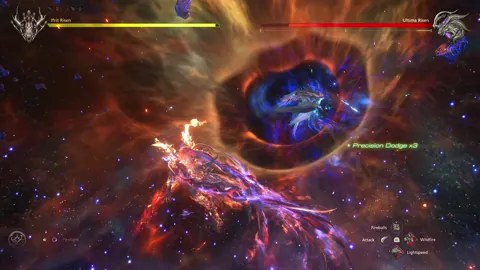 Animation of Ultima Risen’s Lunge attack