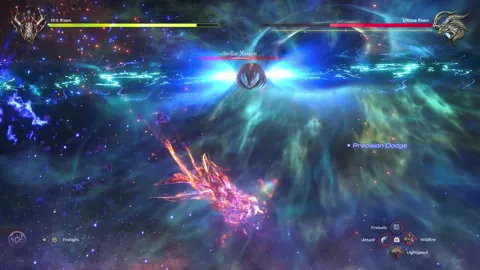 Animation of Ultima Risen’s Stellar Xyston attack