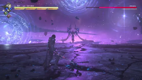 Animation of Ultimalius’ Boreal Rhapsody attack