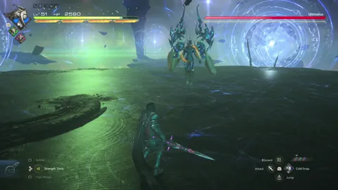 Animation of Ultimalius’ Divine Embrace attack