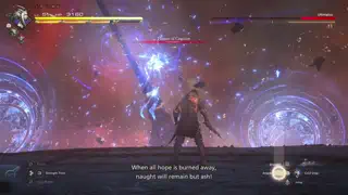 Animation of Ultimalius’ Flames of Creation attack