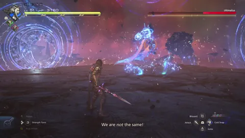 Animation of Ultimalius’ Magic Rifts attack