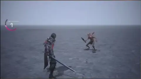 Animation of Odin’s Arm of Darkness and Zantetsuken attack