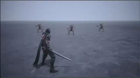 Animation of Ramuh’s Blind Justice attack