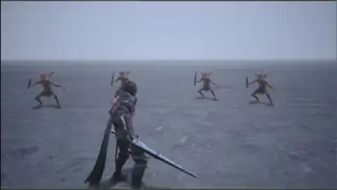 Animation of Bahamut’s Impulse attack