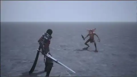 Animation of Ifrit’s Will-o’-the-Wykes attack