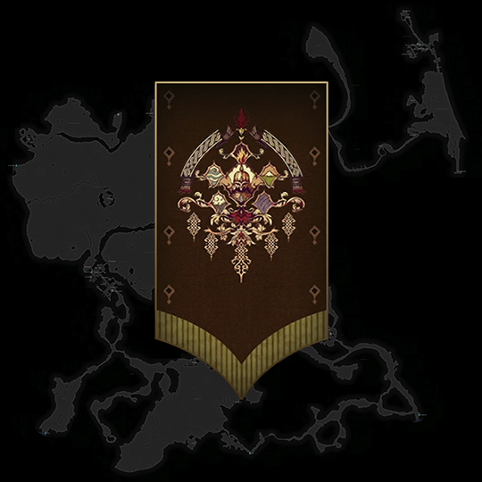Thumbnail of the Dhalmekia map with the Dalmekia flag