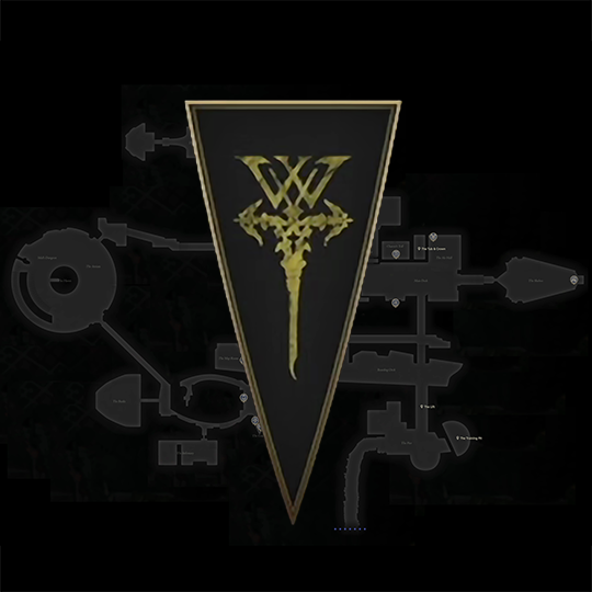 Thumbnail of the second version of the Hideaway map with the flag