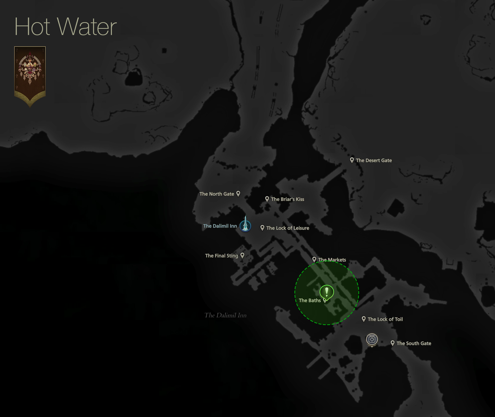 Map showing the location of Xaver in the center of Dalimil