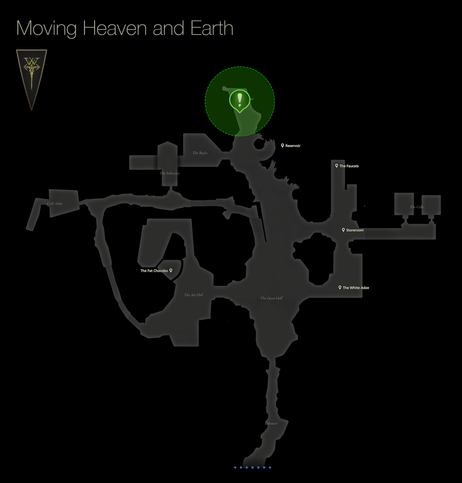 Map showing the location of Bohumil in the Hideaway