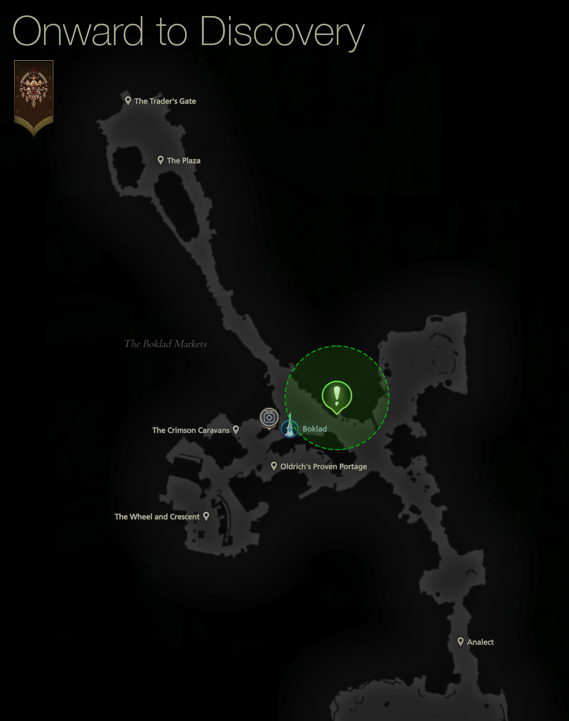 Map showing the location of Jachym in the town of Boklad in Dhalmekia