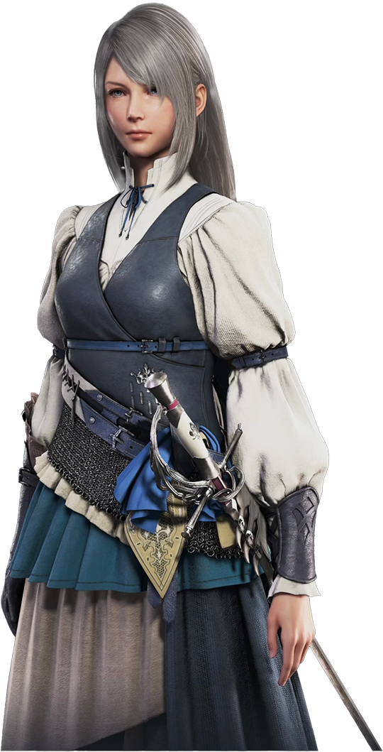 Portrait of Jill taken from the Appearance section of the Arete Stone in the Hideaway