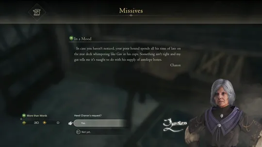 Accepting the More than Words Optional Quest from the In a Mood missive on Clive’s reading table