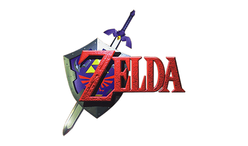 what font did the legend of zelda ocarina of time logo use