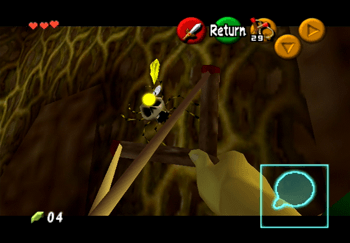 The Legend of Zelda: Ocarina of Time - Inside the Great Deku Tree 