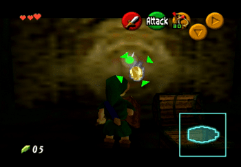 Legend of Zelda: Ocarina of Time Walkthrough - Inside the Deku Tree - Part  1 