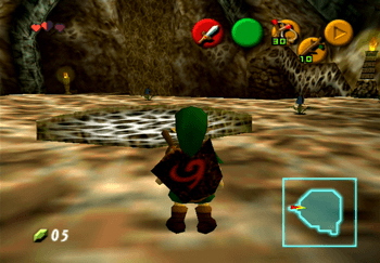 Ocarina of Time Walkthrough - Inside The Great Deku Tree - Zelda