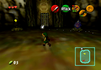 Ocarina of Time Walkthrough – Inside The Great Deku Tree