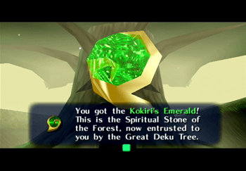 The Kokiri’s Emerald, the first Spiritual Stone