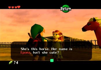 Ocarina of Time: How to obtain Epona