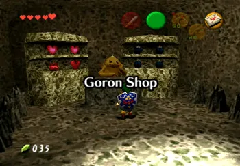 Goron Shop in Goron City
