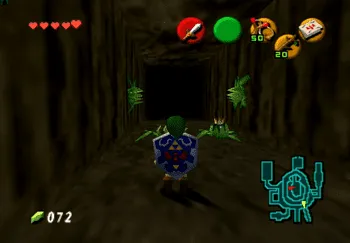 Wide angle shot of Goron City