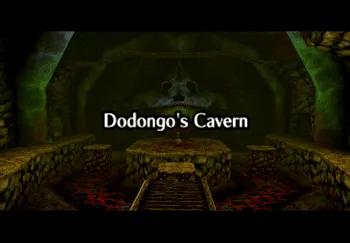 Dodongo’s Cavern Title Screen