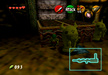 Ocarina of Time Walkthrough {Dodongo's cavern.}