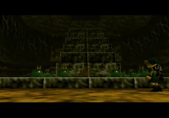 The stairs after they have landed