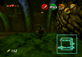 Legend of Zelda: Ocarina of Time Walkthrough - Dodongo's Cavern