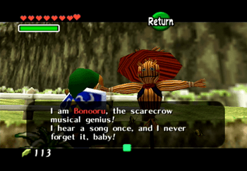 The Legend Of Zelda Ocarina Of Time Scarecrow S Song Ocarina Song Jegged Com